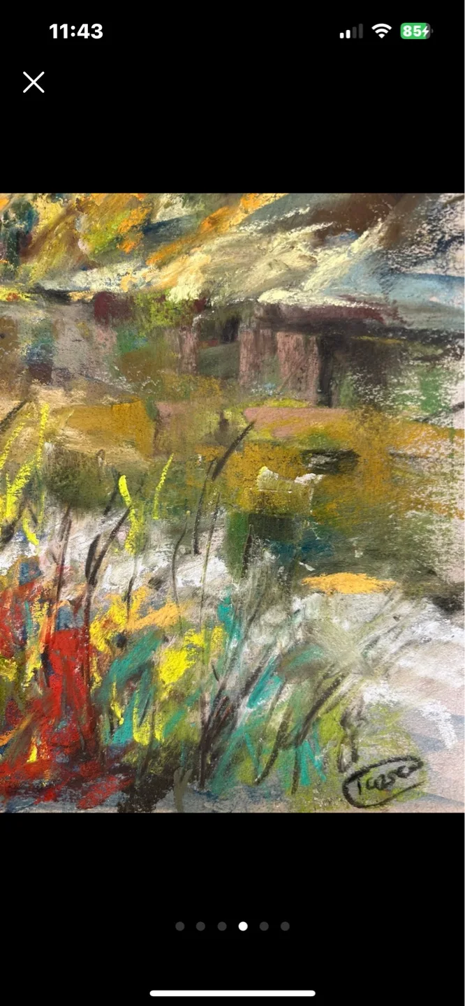 “Autumn Whispers” original pastel painting image indicator(4)