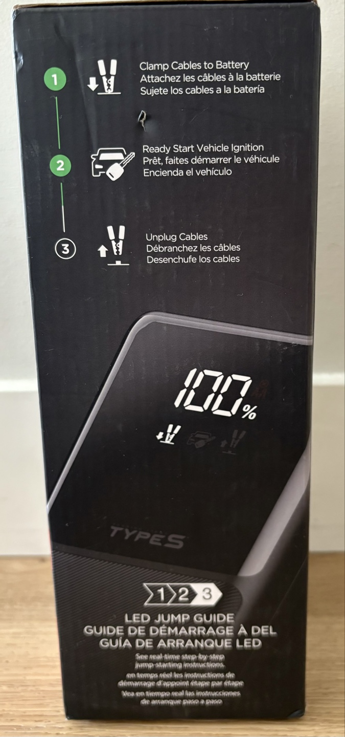 TYPES Jump Starter & Portable Power Bank - photo 5