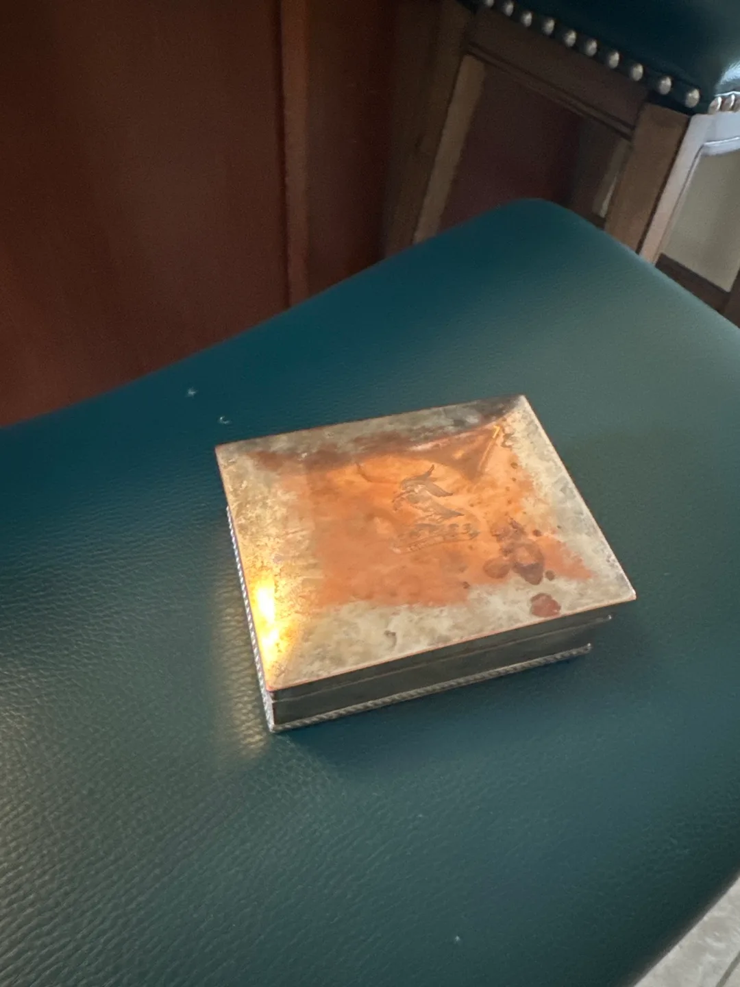 Vintage Silver-Plated Trinket Box thumbnail