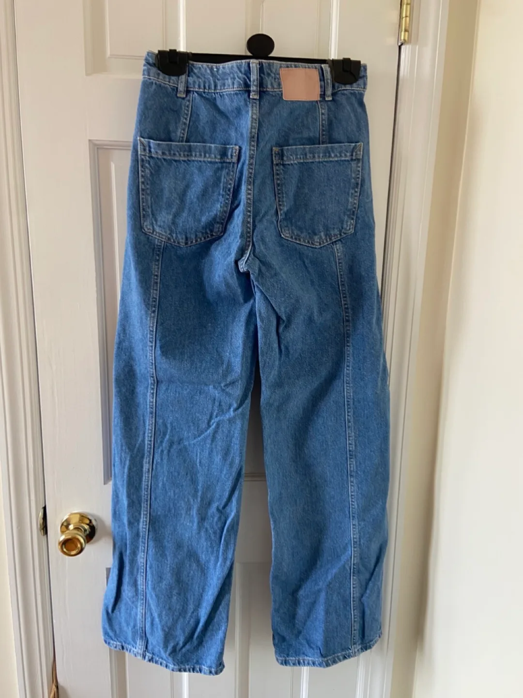 Zara High Rise Z1975 Straight Leg Jeans image indicator(3)