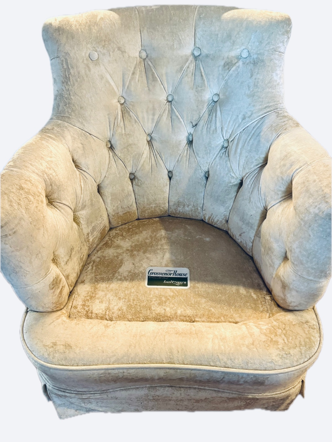 FREE! Vintage Button-Tufting Swivel/Rocking Chair - photo 5