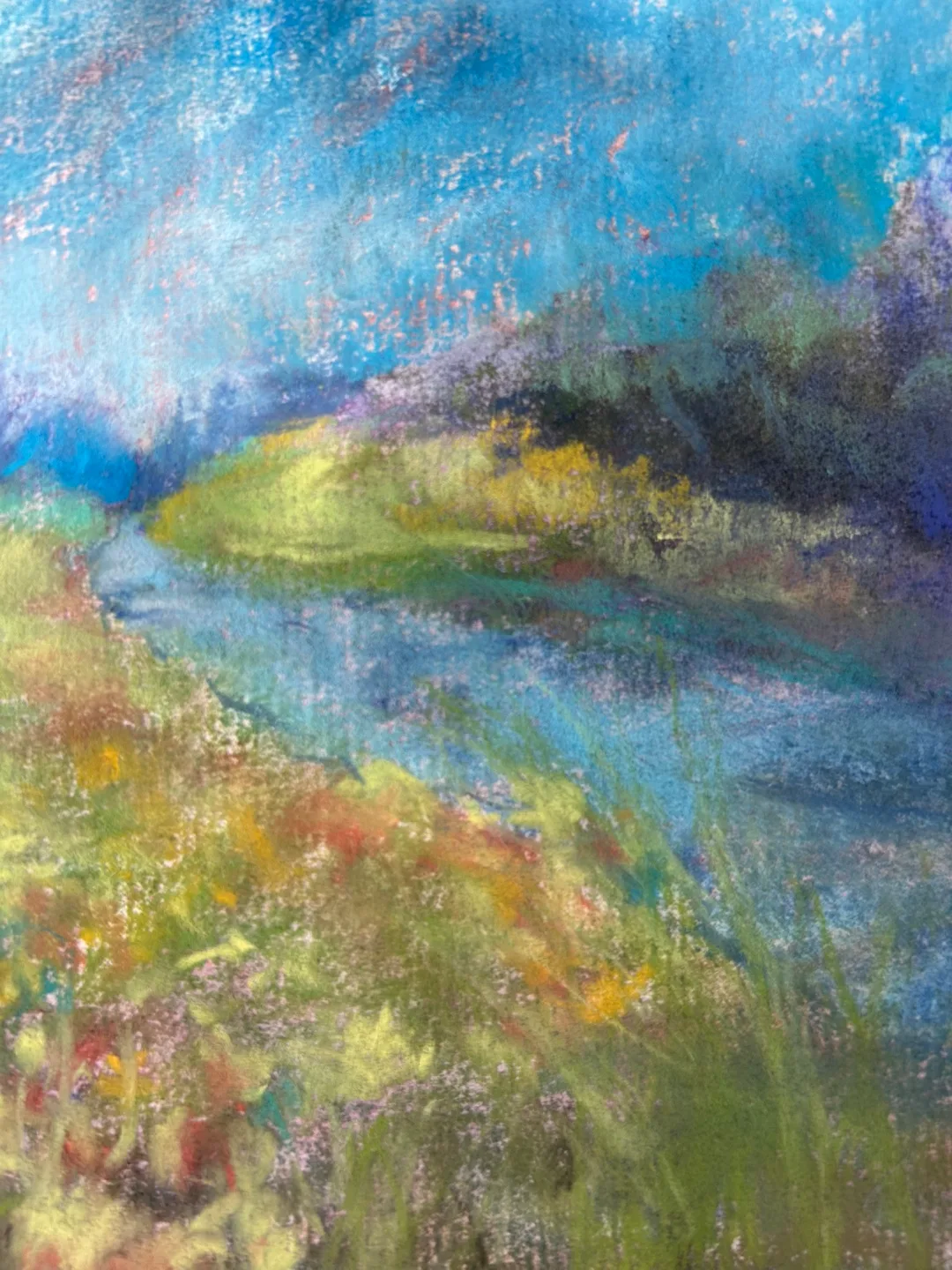 “Wildflower Days” Original Pastel Painting image indicator(5)