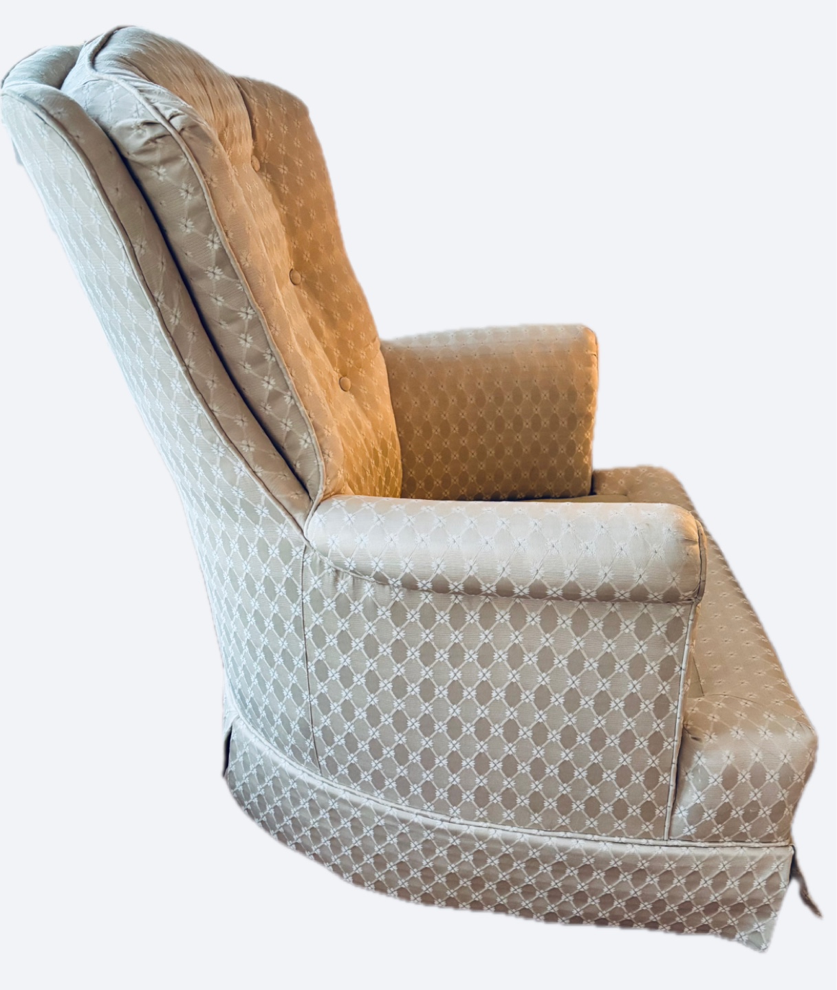FINAL DAY! Beige Rocking/Swivel Armchair - photo 3