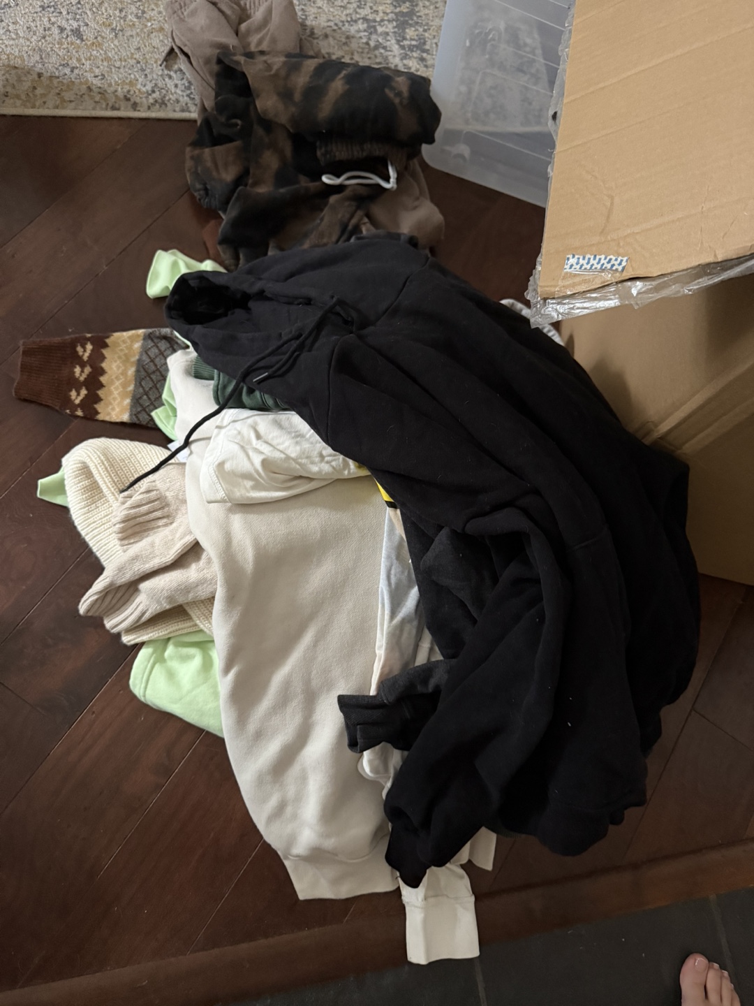 free clothes- sweaters and such - move out sale