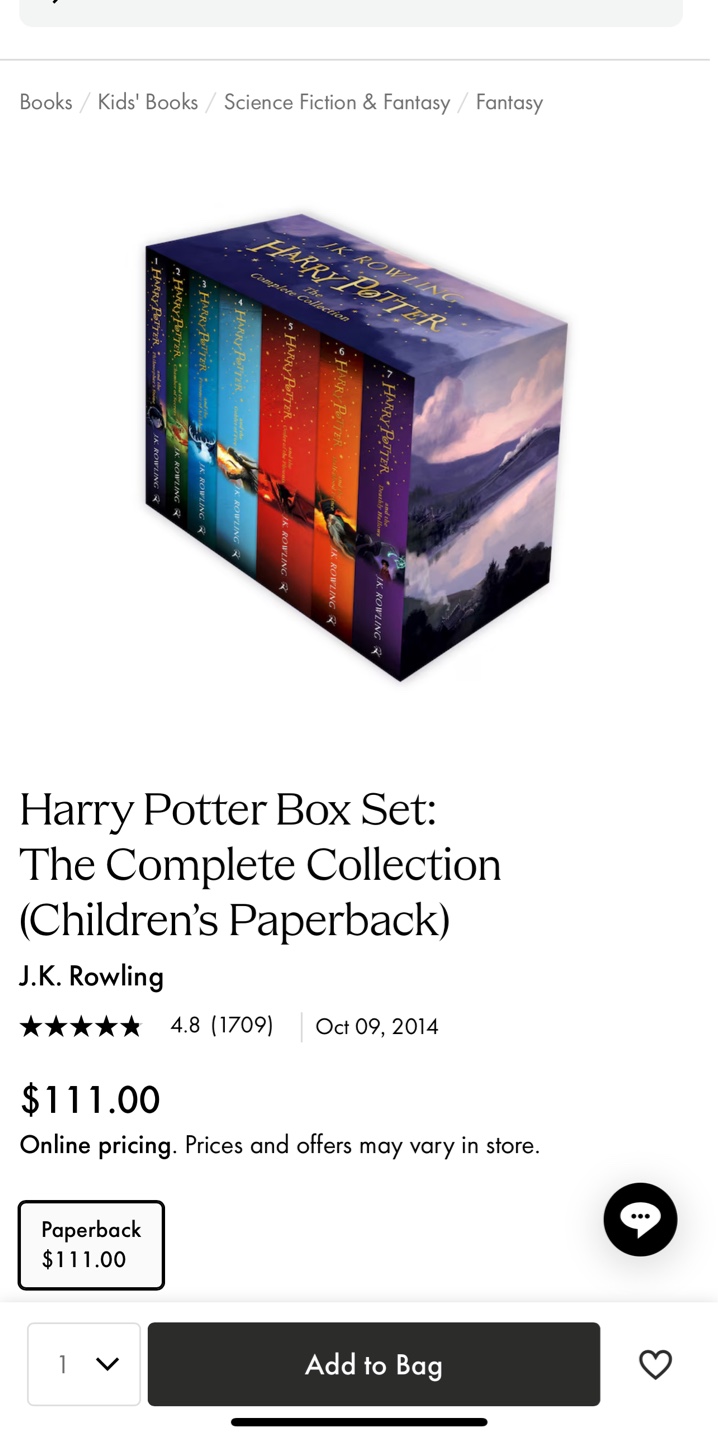 Harry Potter box set - photo 3