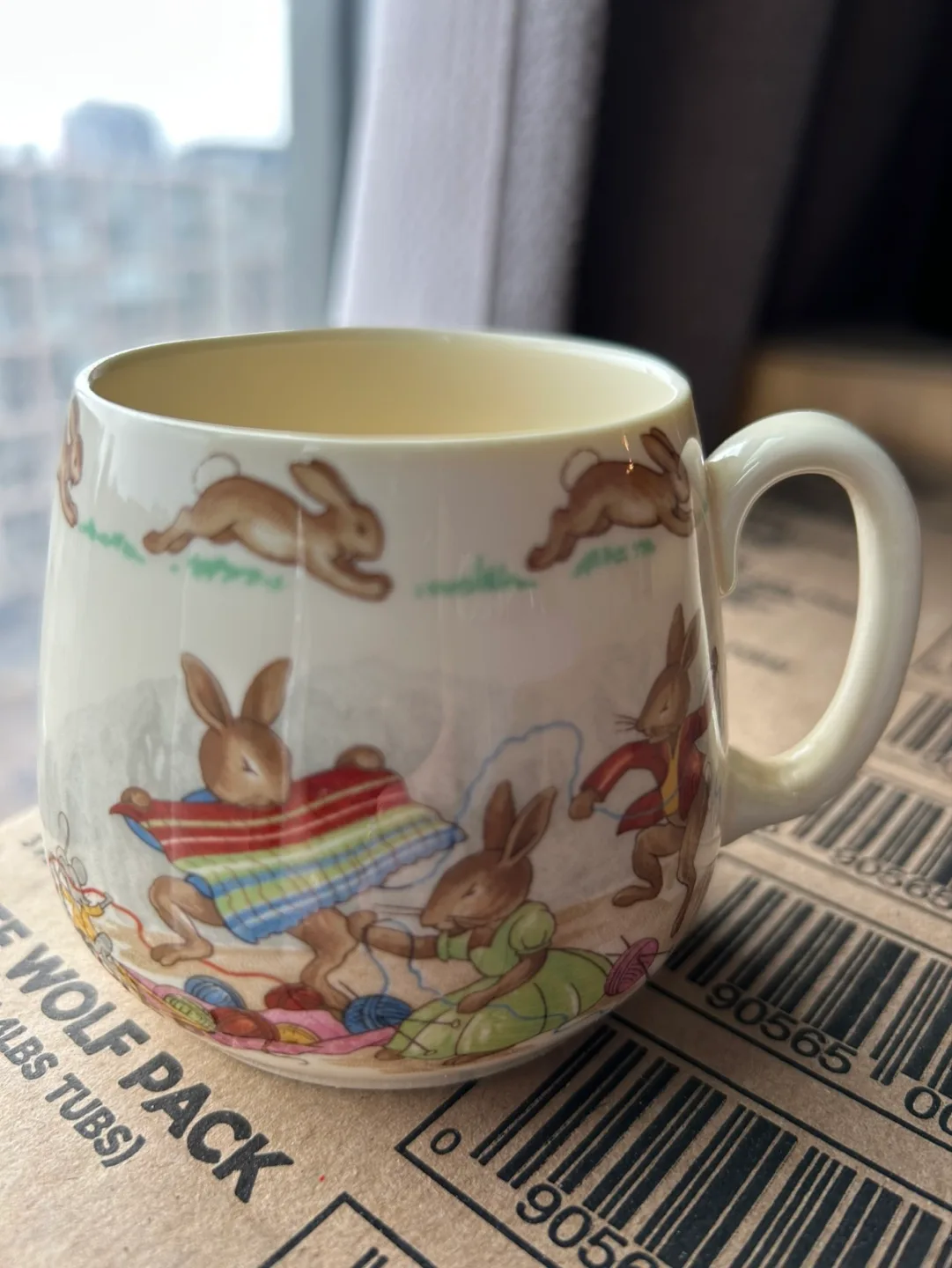Vintage Bunnykins Mug Royal Doulton thumbnail
