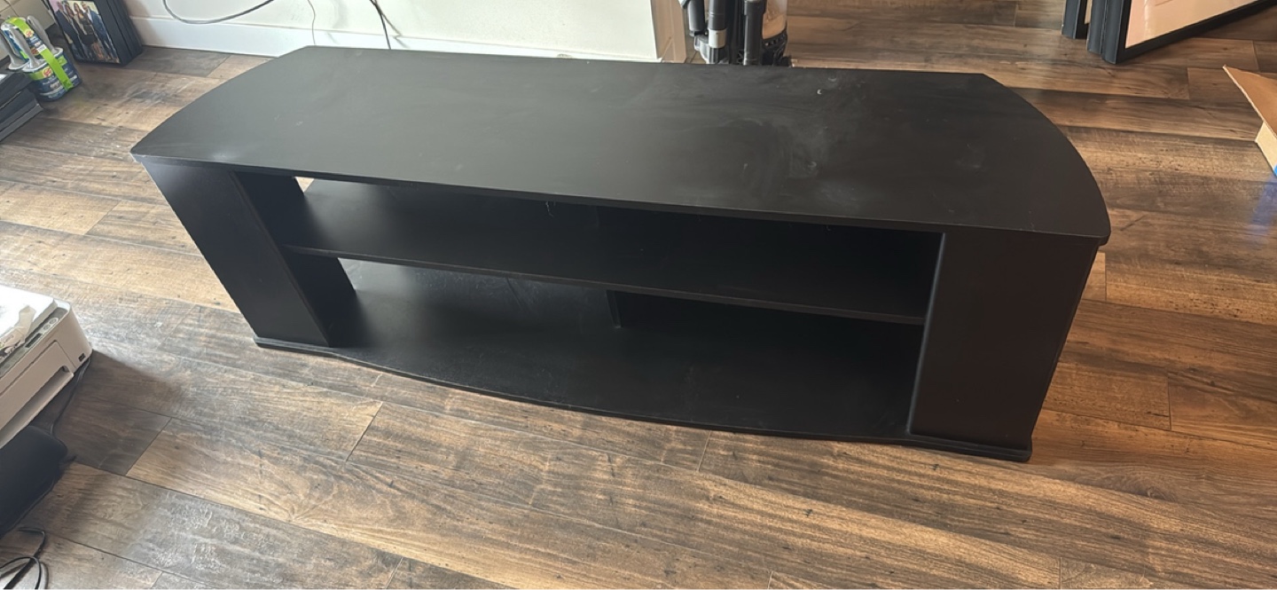 Black TV Stand - photo 2