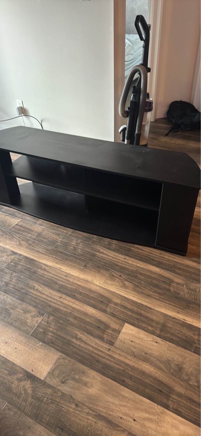 Black TV Stand