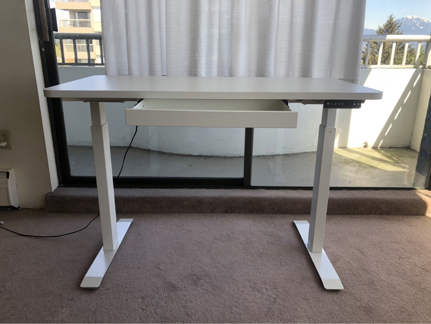 Motionwise White Standing Desk - photo 3