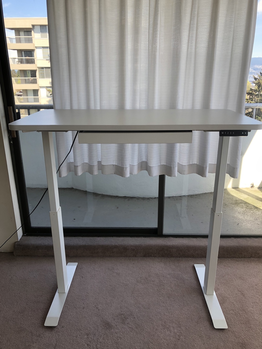 Motionwise White Standing Desk - photo 2