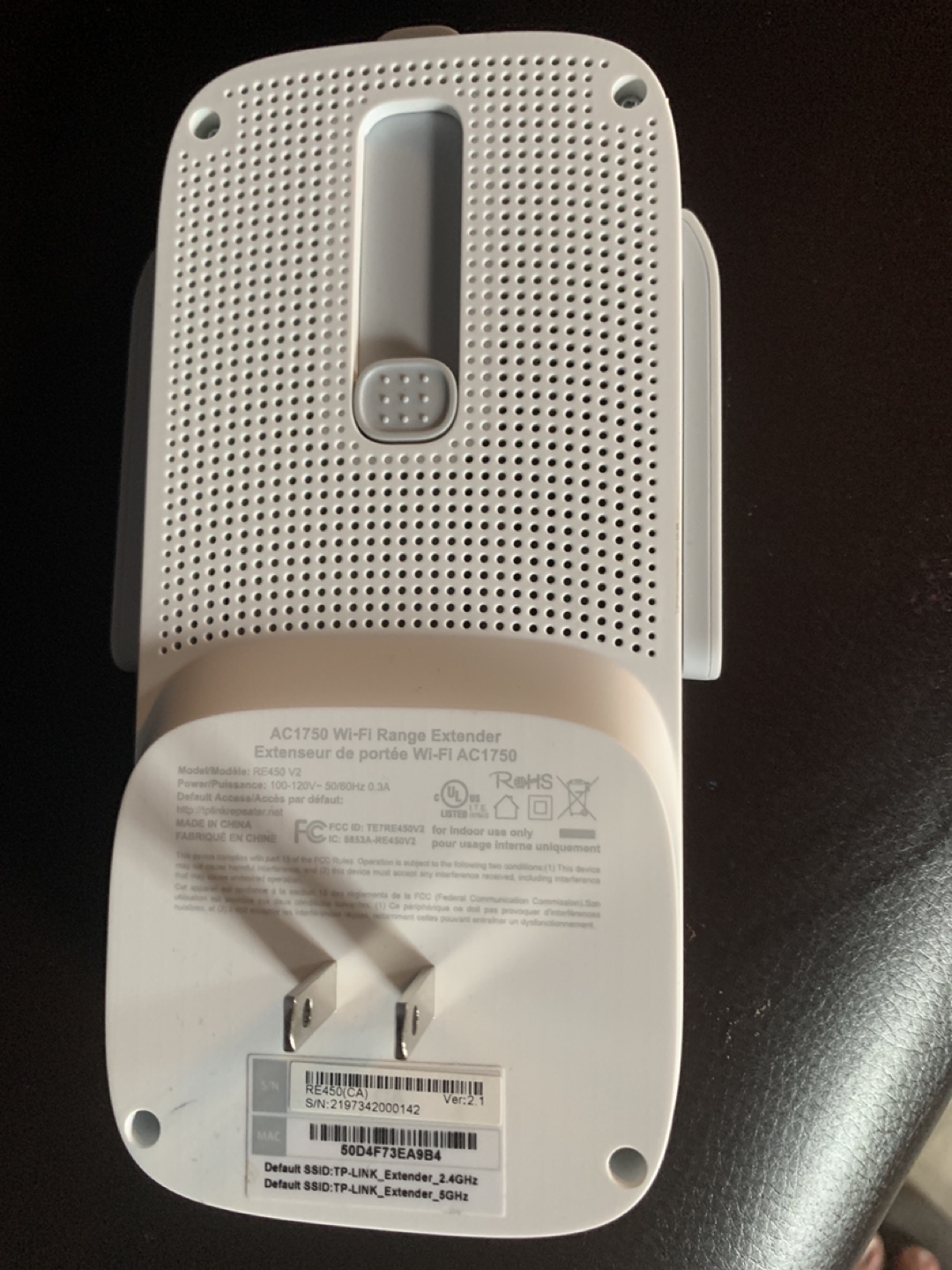 TP-Link AC1750 Wi-Fi Range Extender - photo 2