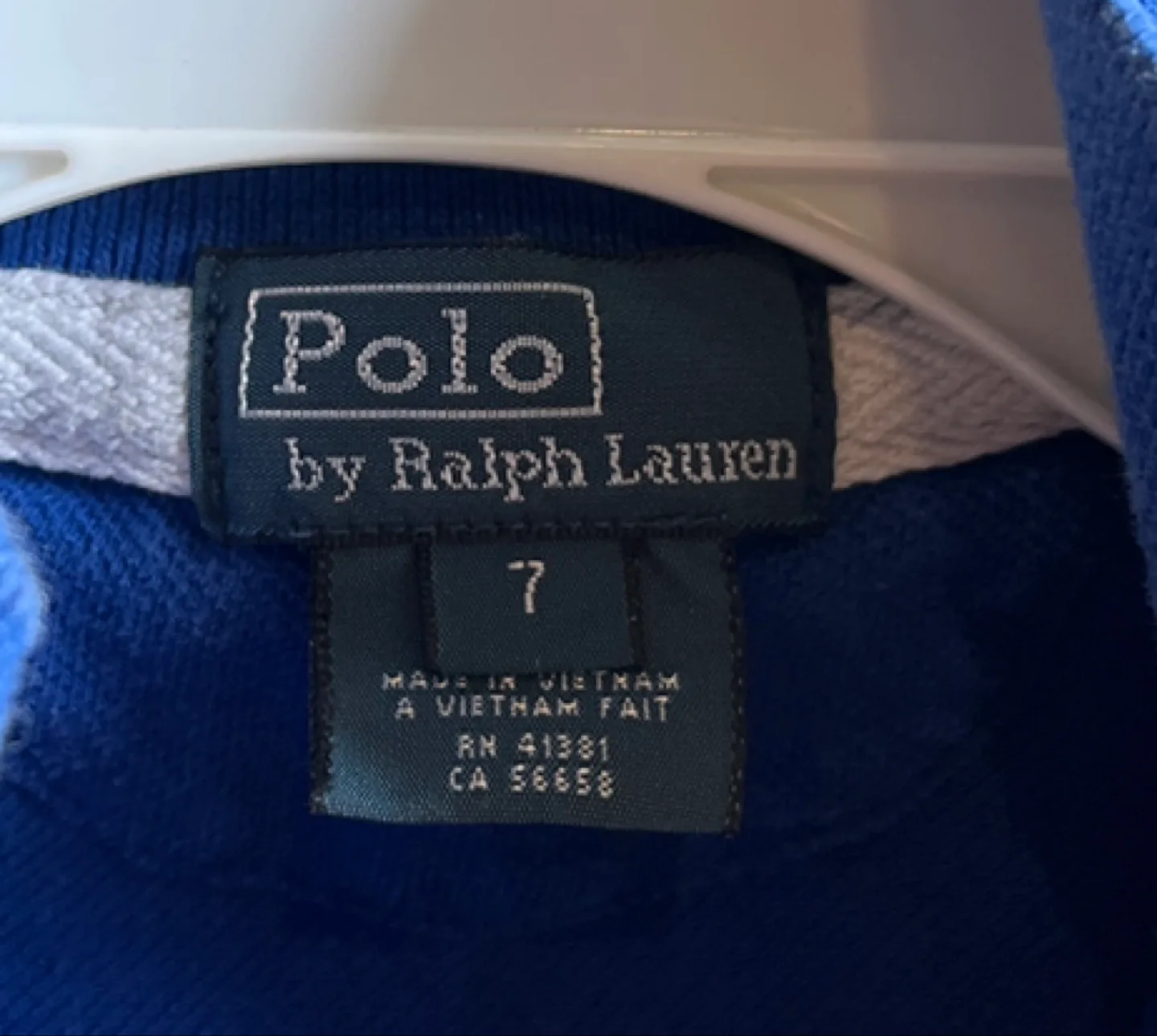 Boys Polo Ralph Lauren Size 7 Short Sleeve Polo Shirt image indicator(2)