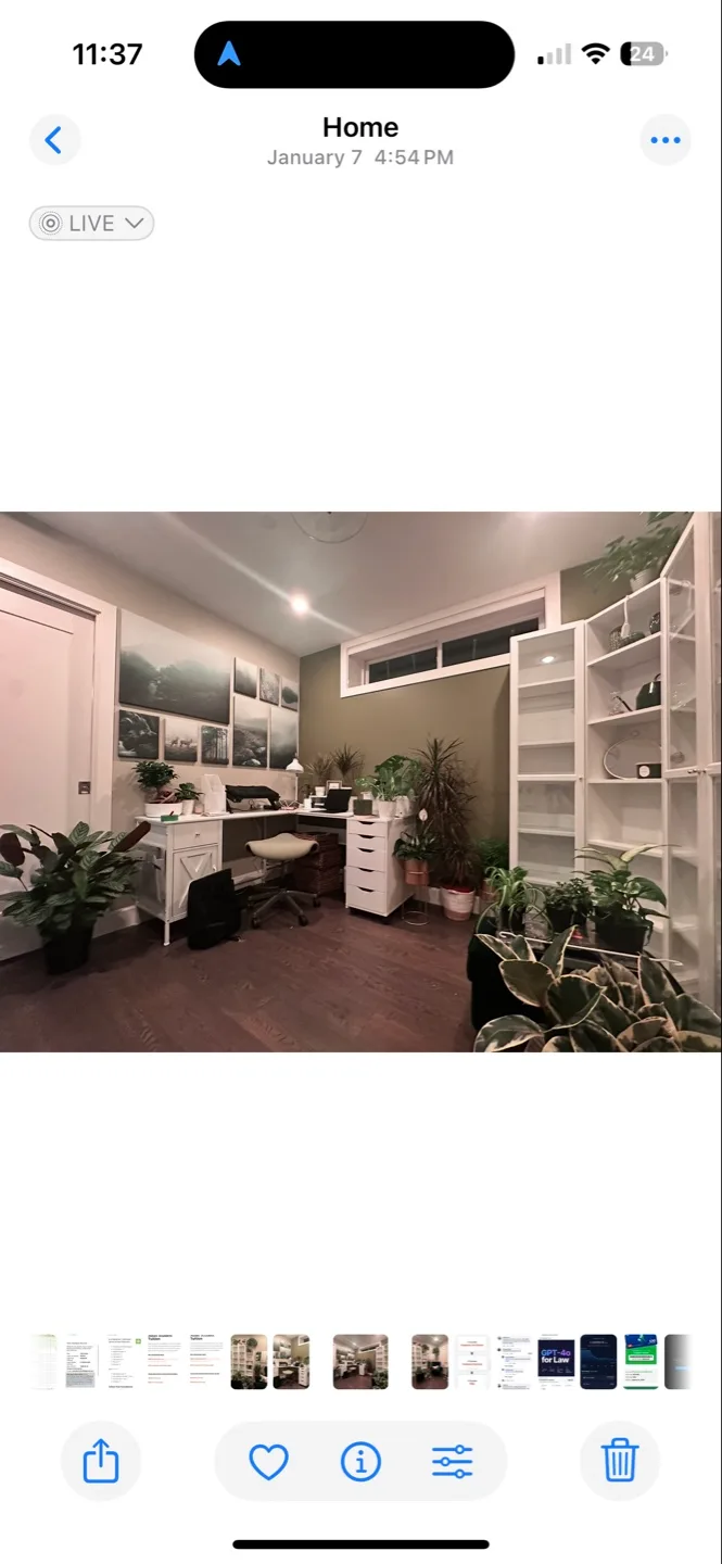 White Corner Bookcase with Glass Doors image indicator(5)