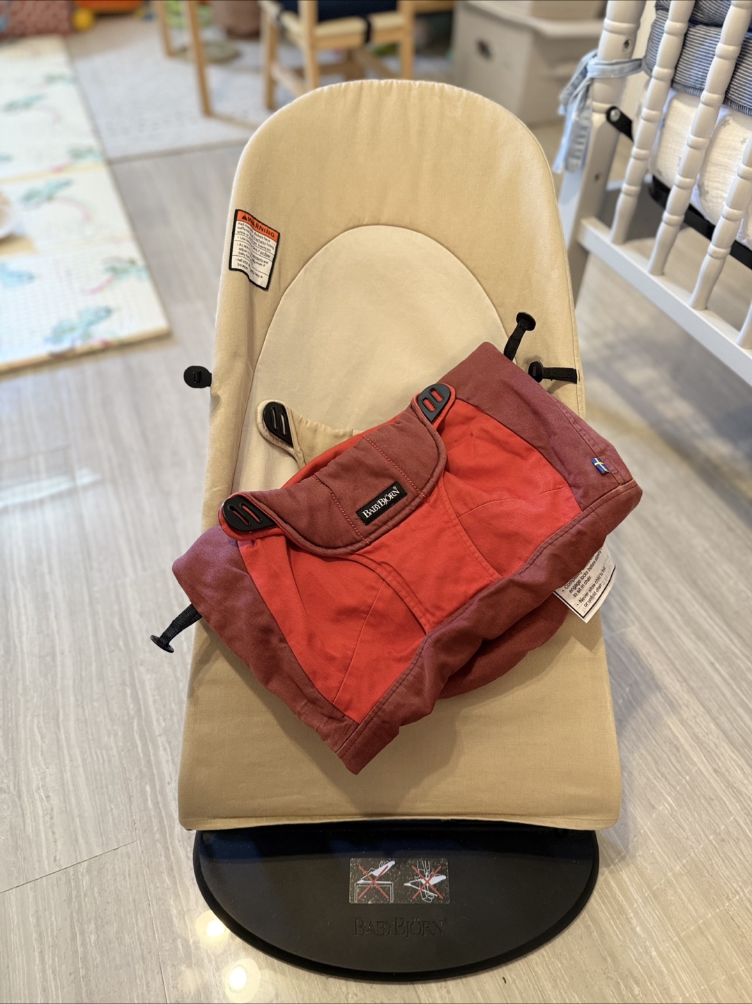 BabyBjorn Bliss Baby Bouncer with Toy Bar - photo 3