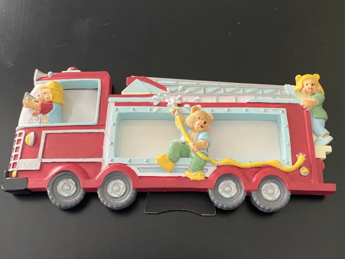 Adorable Fire Truck Photo Frame - Teddy Bear Theme image indicator(4)