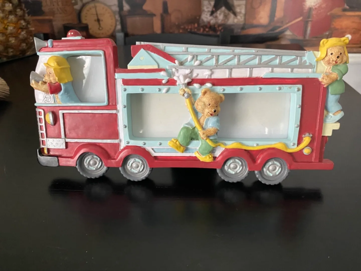 Adorable Fire Truck Photo Frame - Teddy Bear Theme image indicator(6)