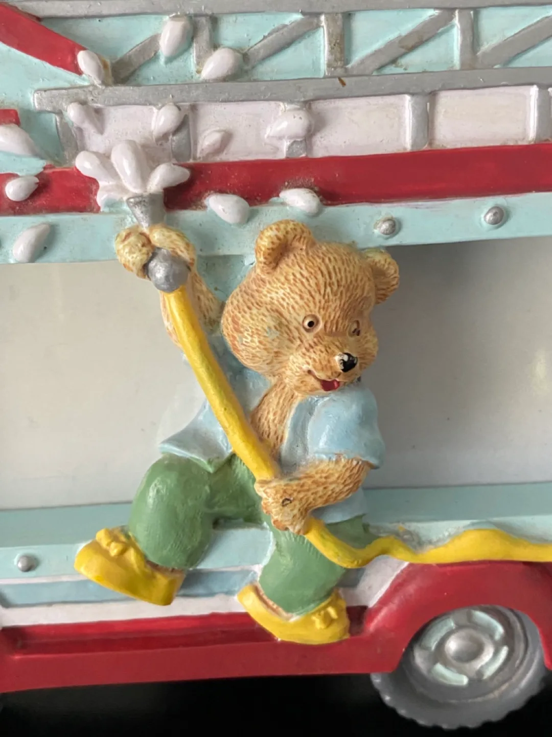 Adorable Fire Truck Photo Frame - Teddy Bear Theme image indicator(2)