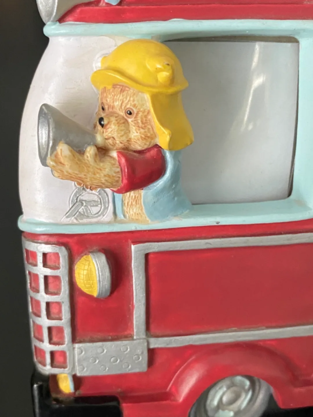 Adorable Fire Truck Photo Frame - Teddy Bear Theme image indicator(3)