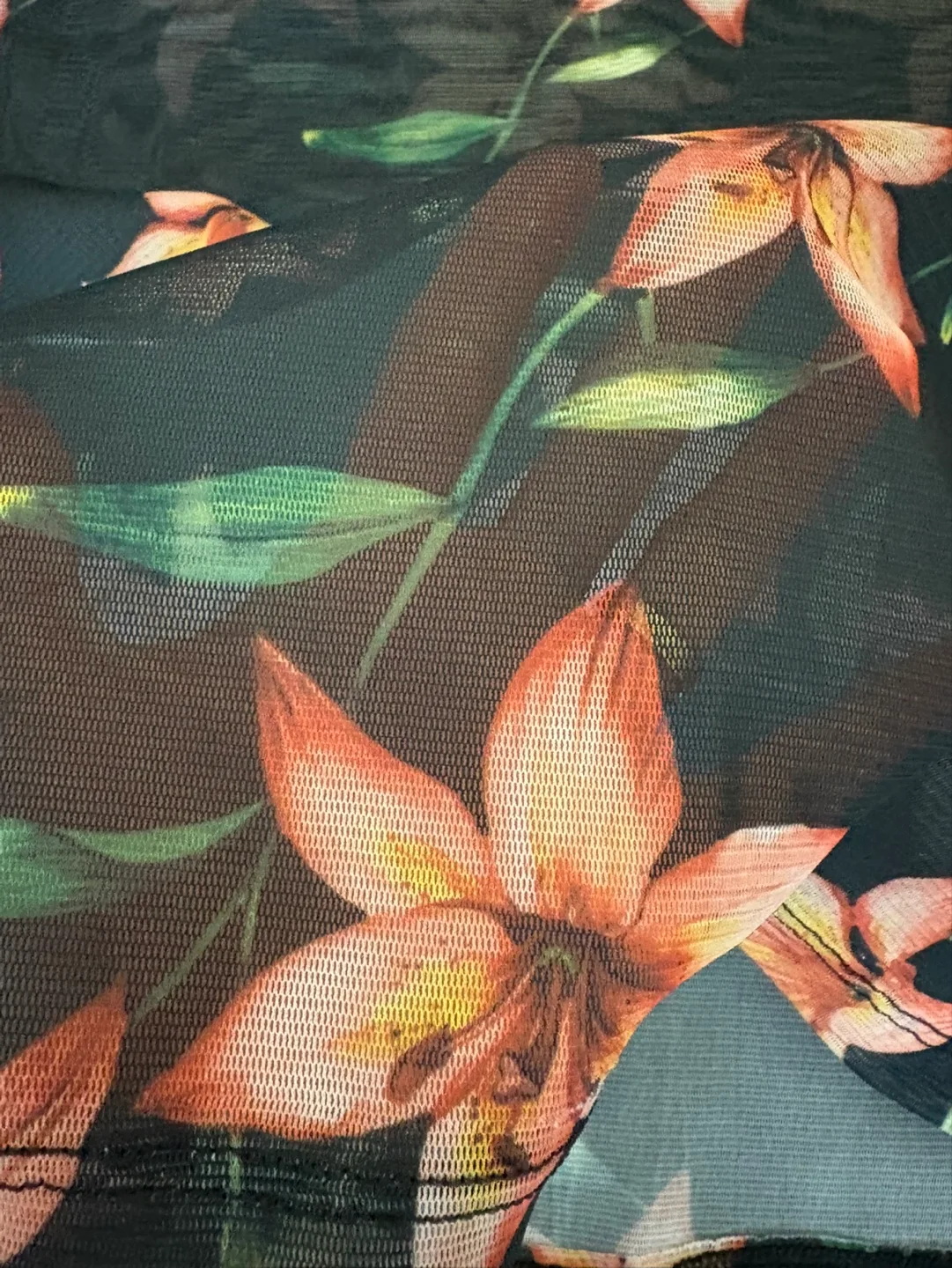 Floral Mesh T-Shirt image indicator(2)