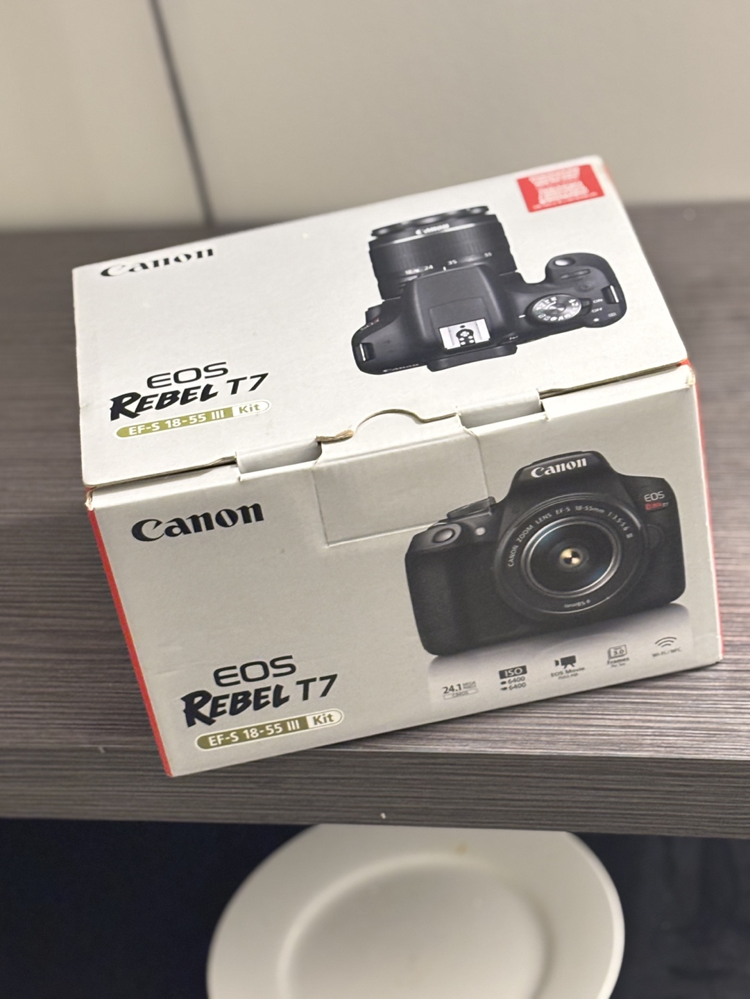 Canon EOS Rebel T7 DSLR Camera Kit with EF-S 18-55mm Lens