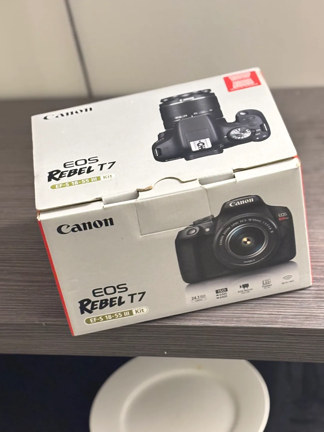 Canon EOS Rebel T7 DSLR Camera Kit with EF-S 18-55mm Lens thumbnail