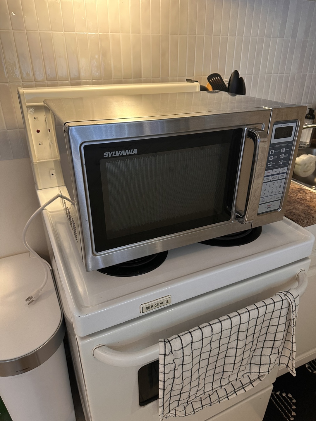 Sylvania Microwave - Stainless Steel
