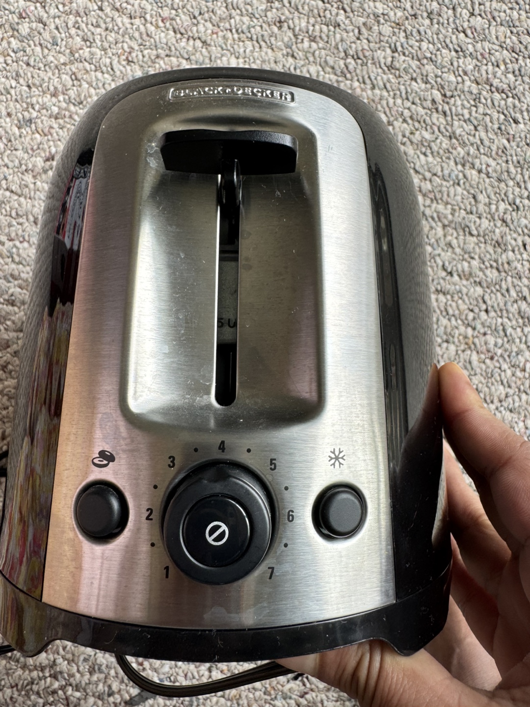 Black+Decker 2-Slice Toaster with Extra-Wide Slots - photo 4