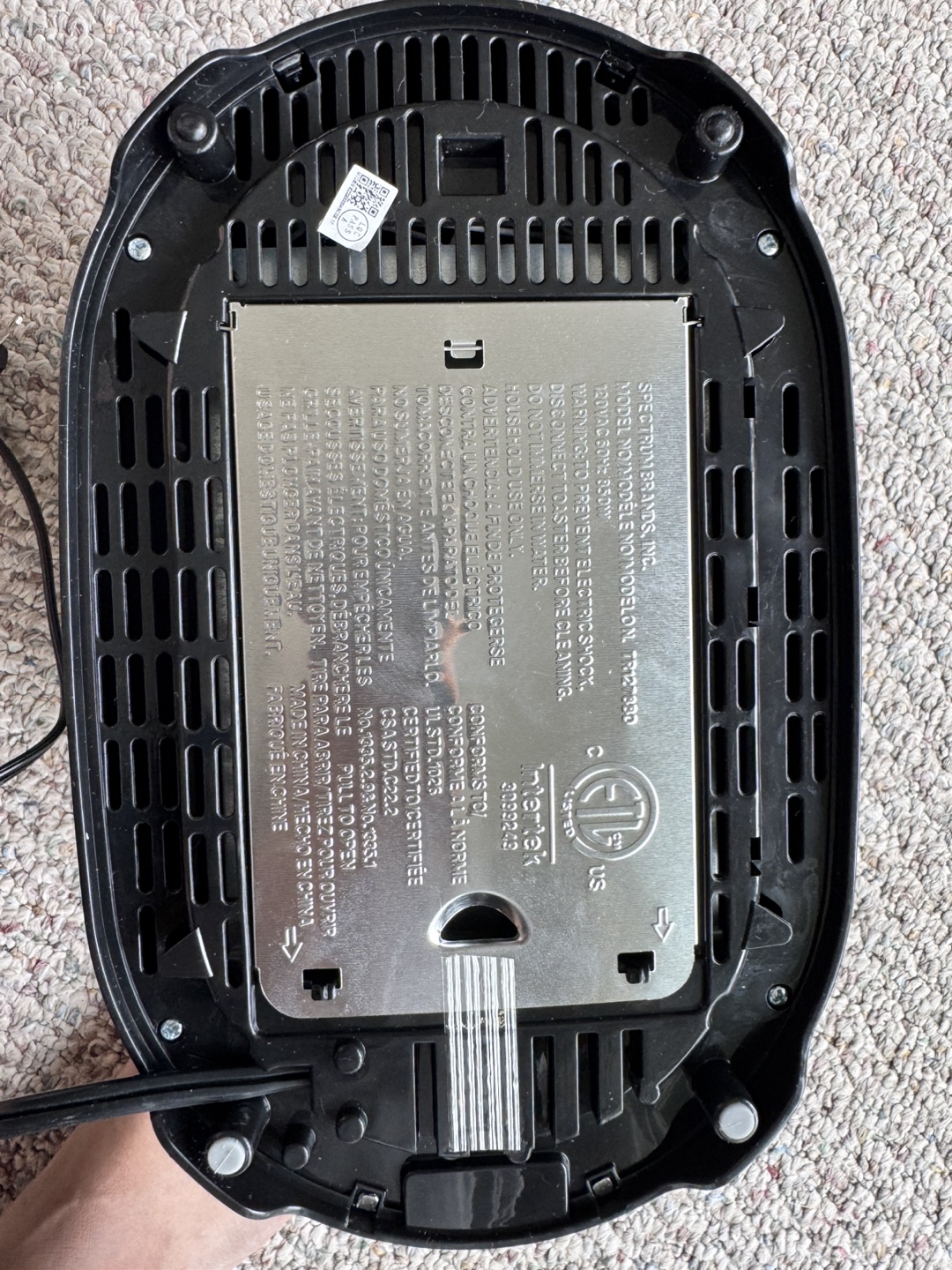 Black+Decker 2-Slice Toaster with Extra-Wide Slots - photo 2