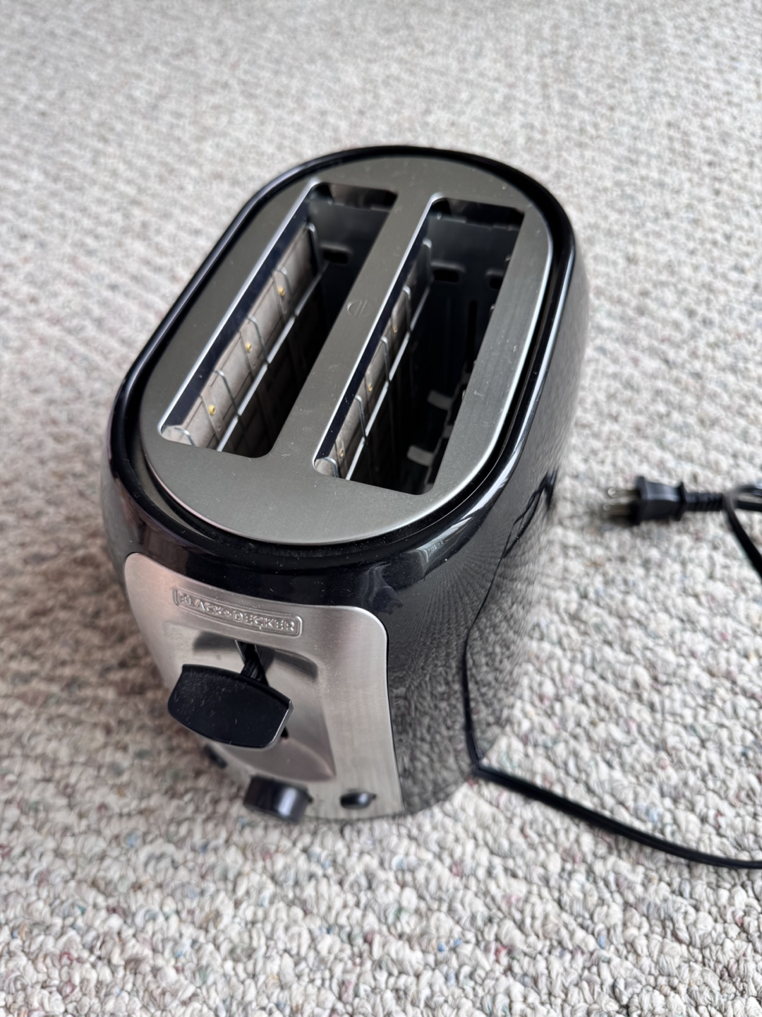Black+Decker 2-Slice Toaster with Extra-Wide Slots - photo 5