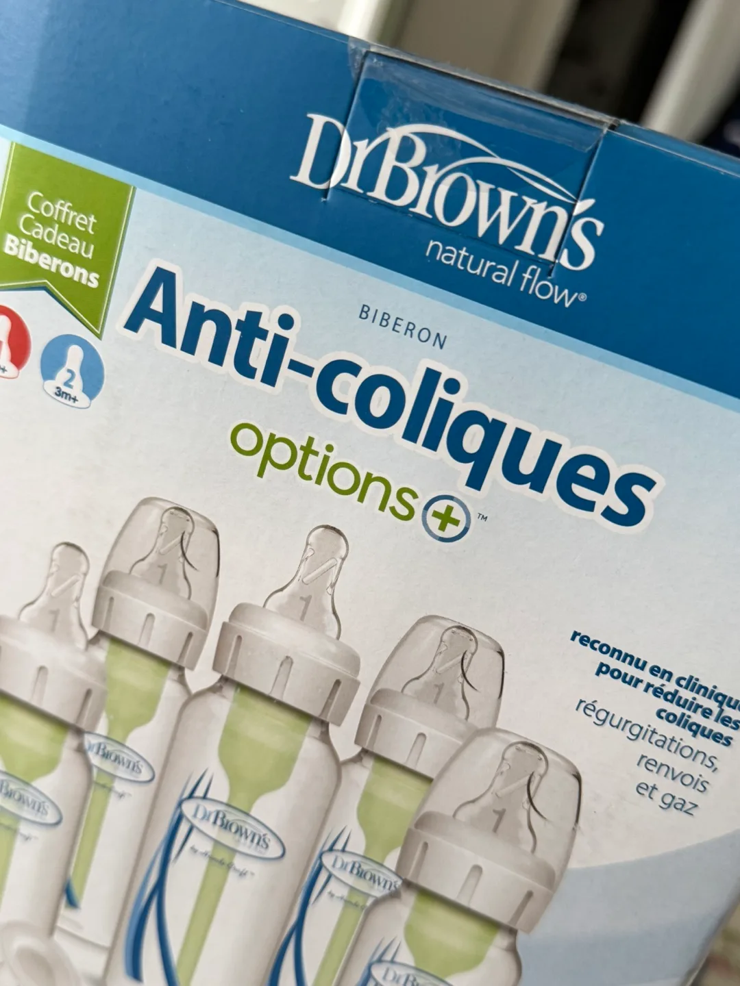 Dr Brown's Anti-Colic Options+ Baby Bottle Gift Set image indicator(6)