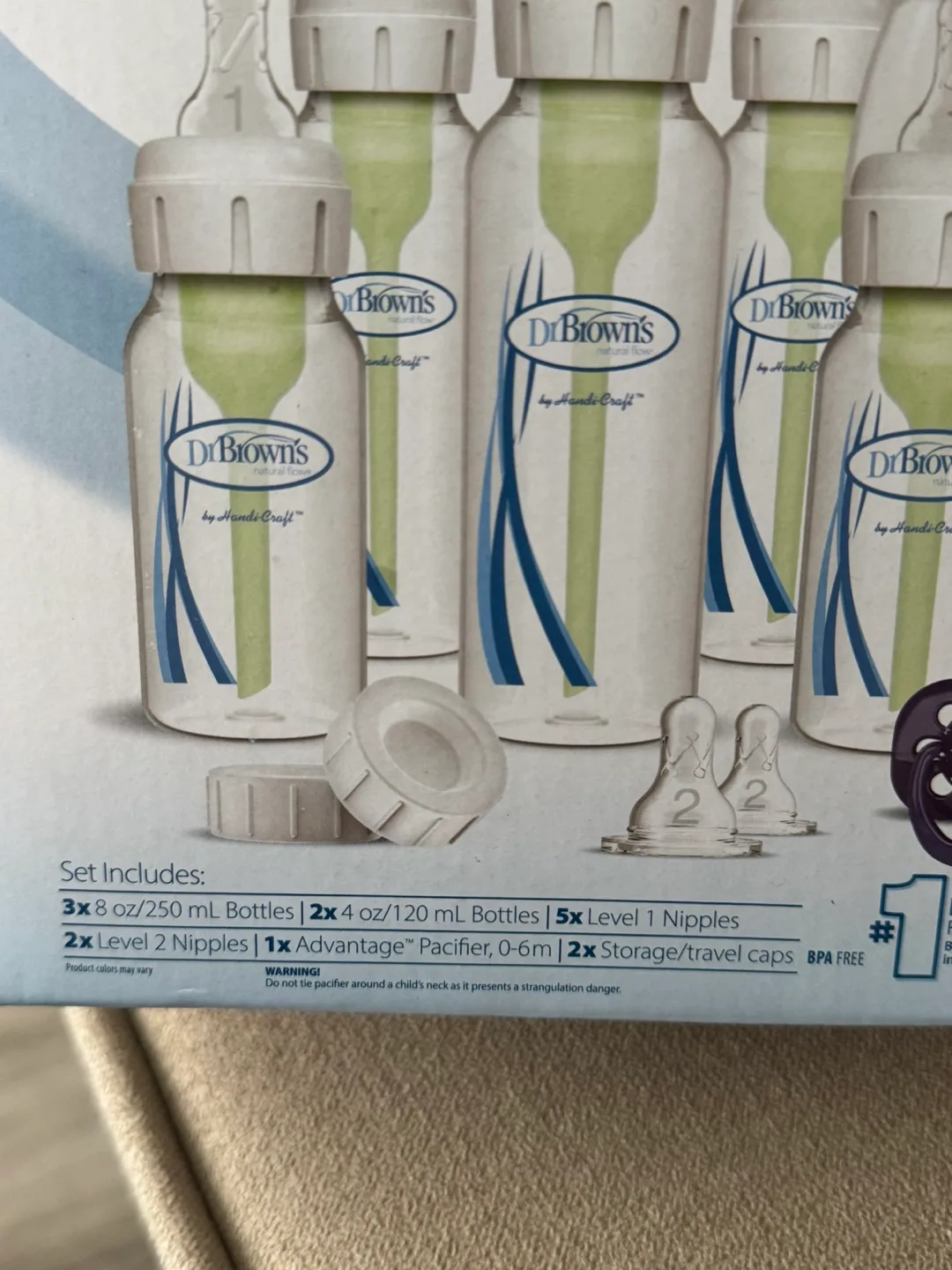 Dr Brown's Anti-Colic Options+ Baby Bottle Gift Set image indicator(2)