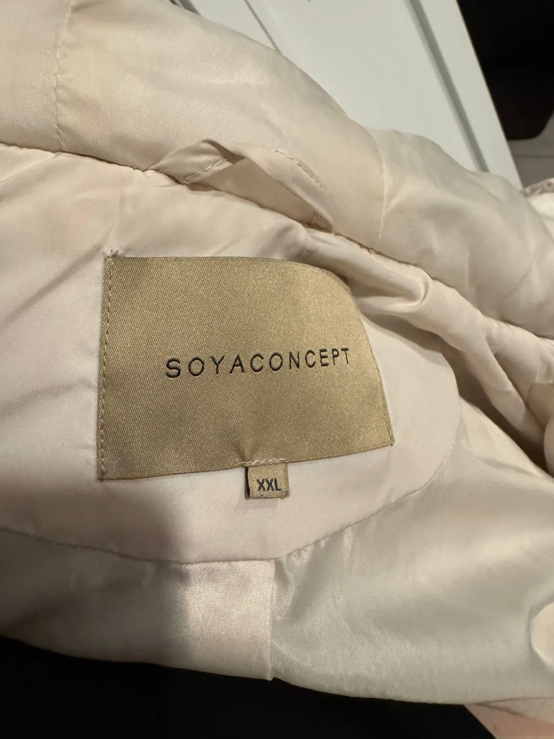 SOYACONCEPT XXL Cream Puffer Jacket image indicator(4)