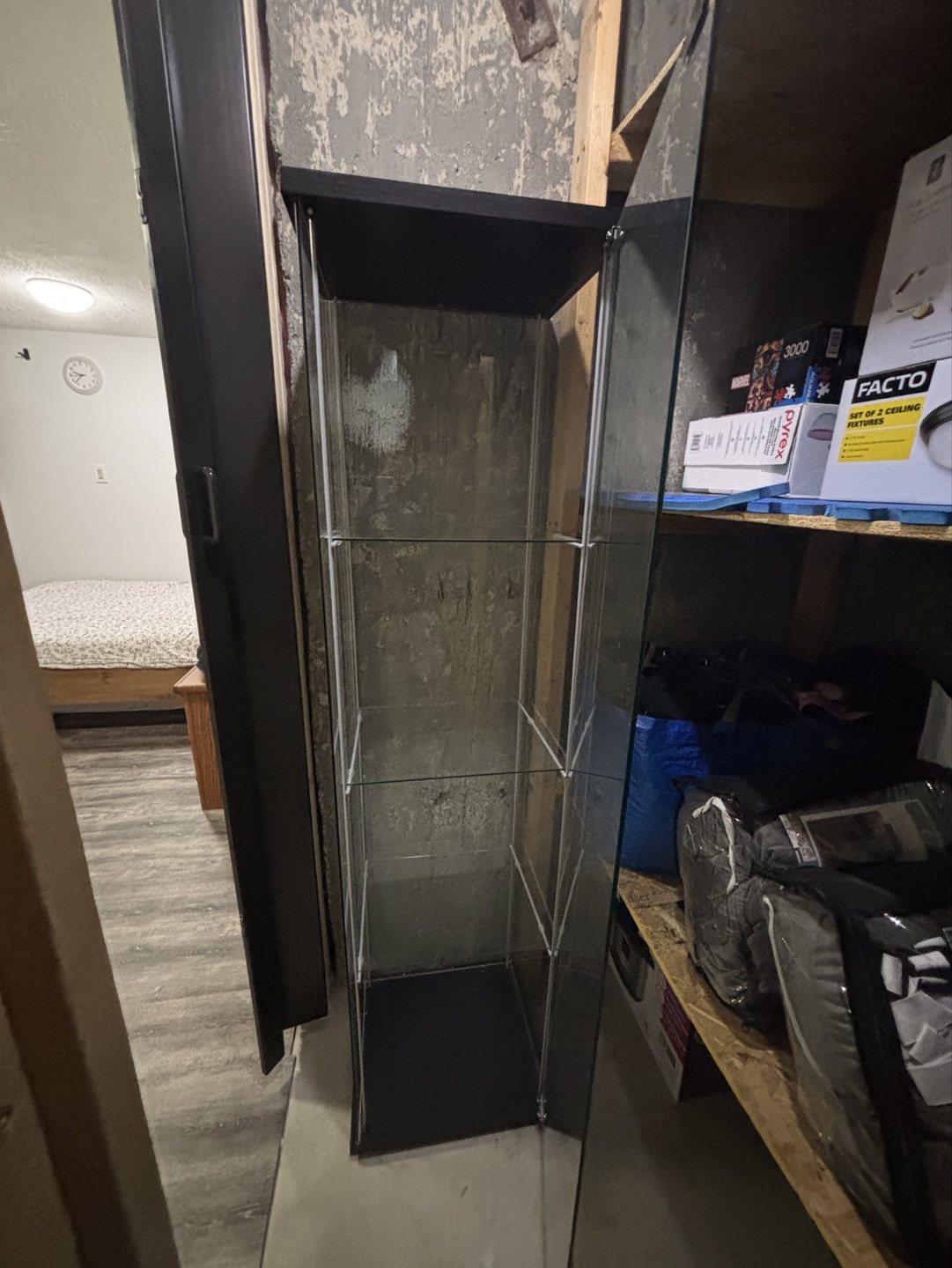 Glass Display Cabinet - 5 feet tall - photo 2