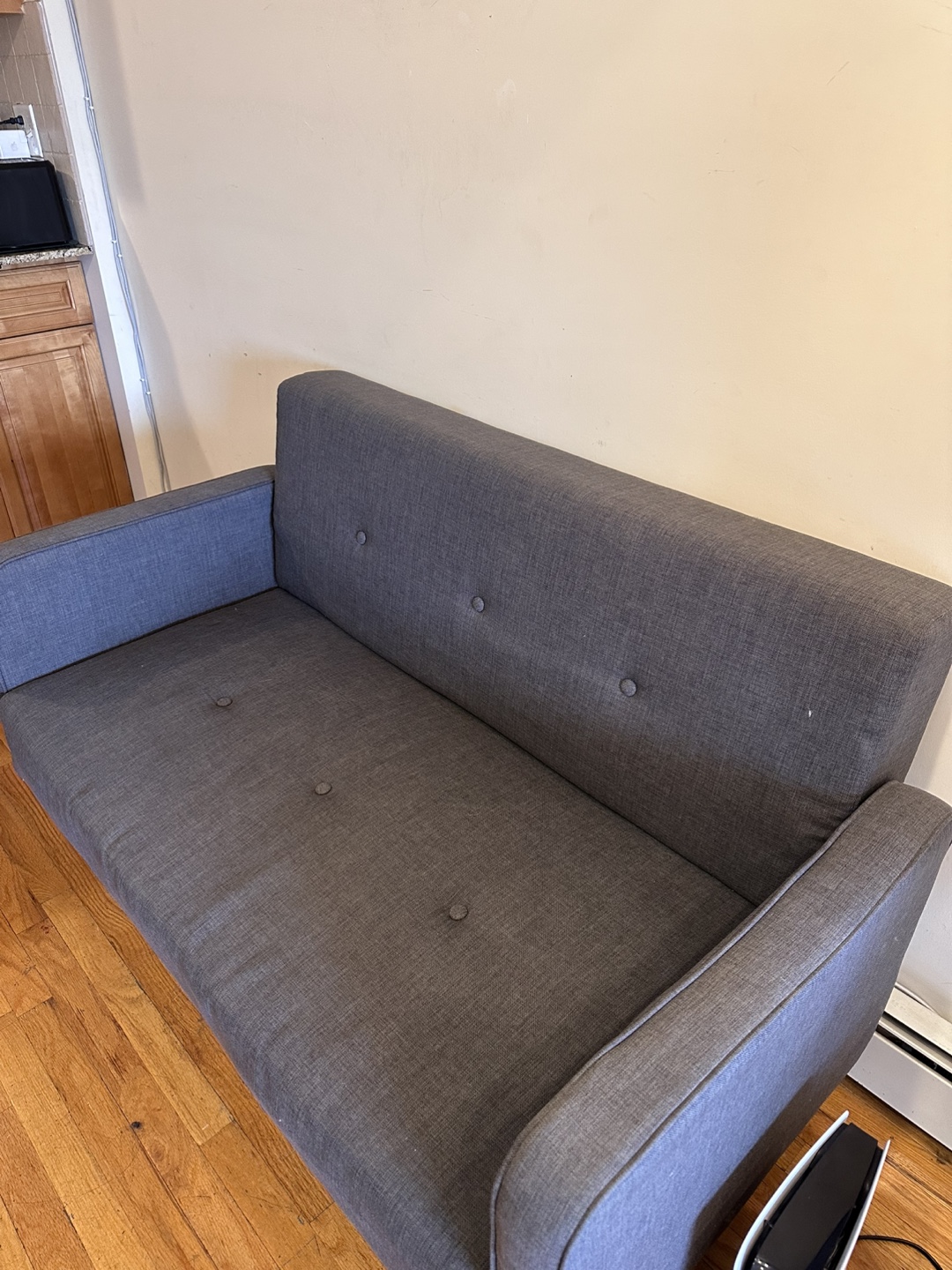 54 inch Gray Two  Seater Sofa - photo 2