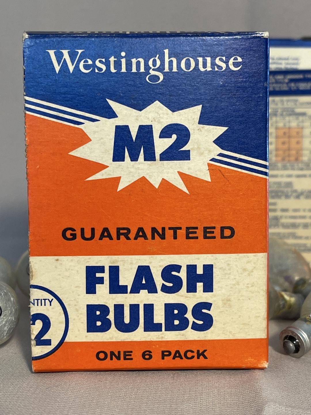 Vintage Westinghouse M2 Flash Bulbs - 6 Pack - photo 3