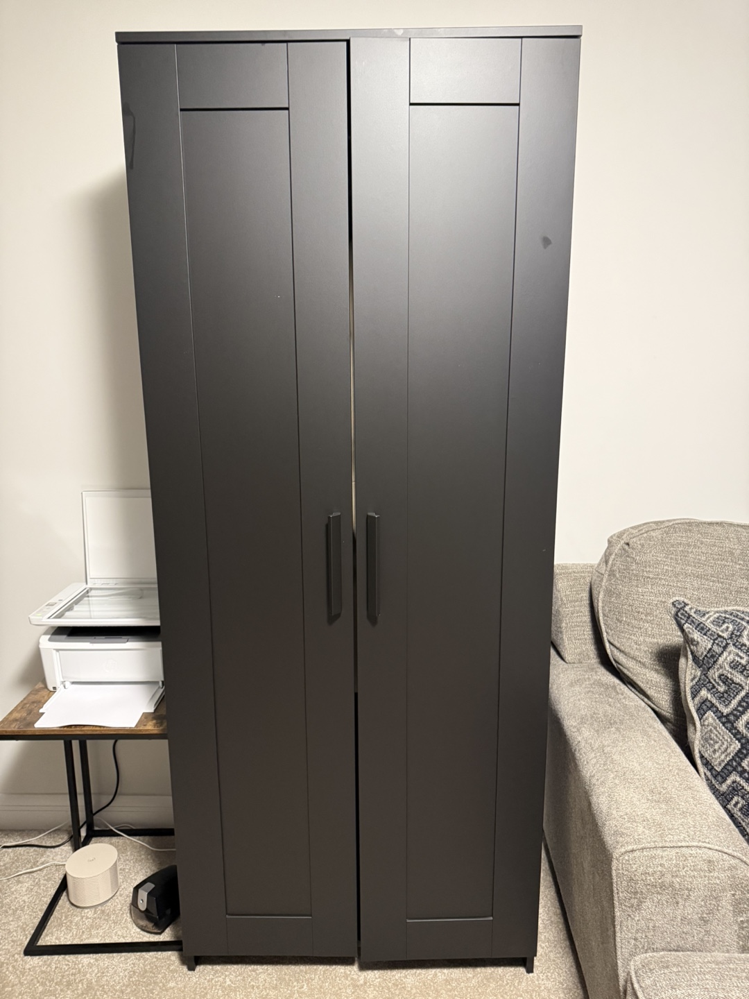 Black Wardrobe Closet