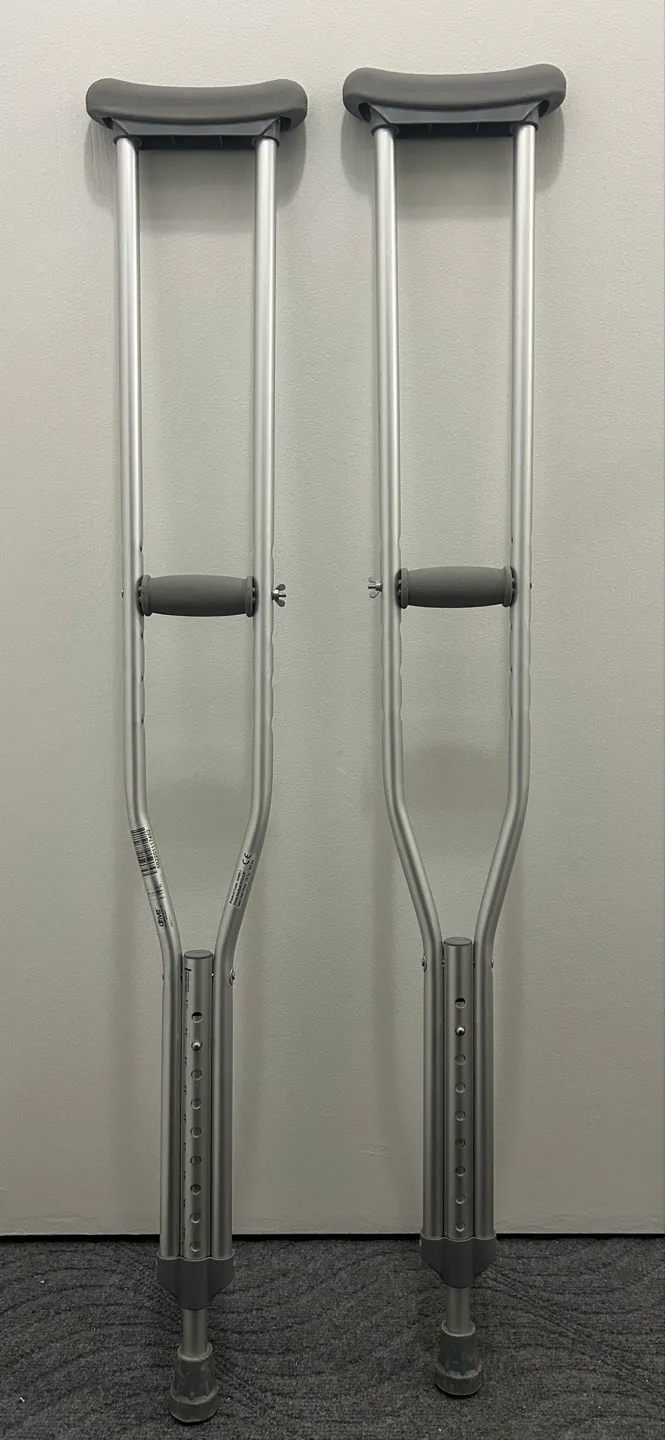 Pair of Adjustable Crutches thumbnail