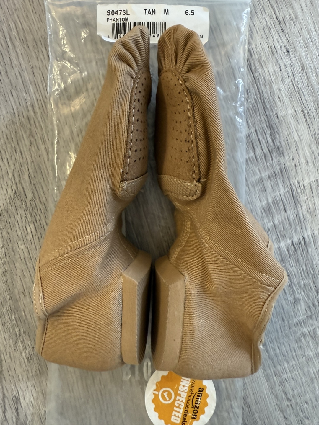 [NEW] Bloch Phantom Jazz Shoes SO473L – Tan, Size 6.5 - photo 5