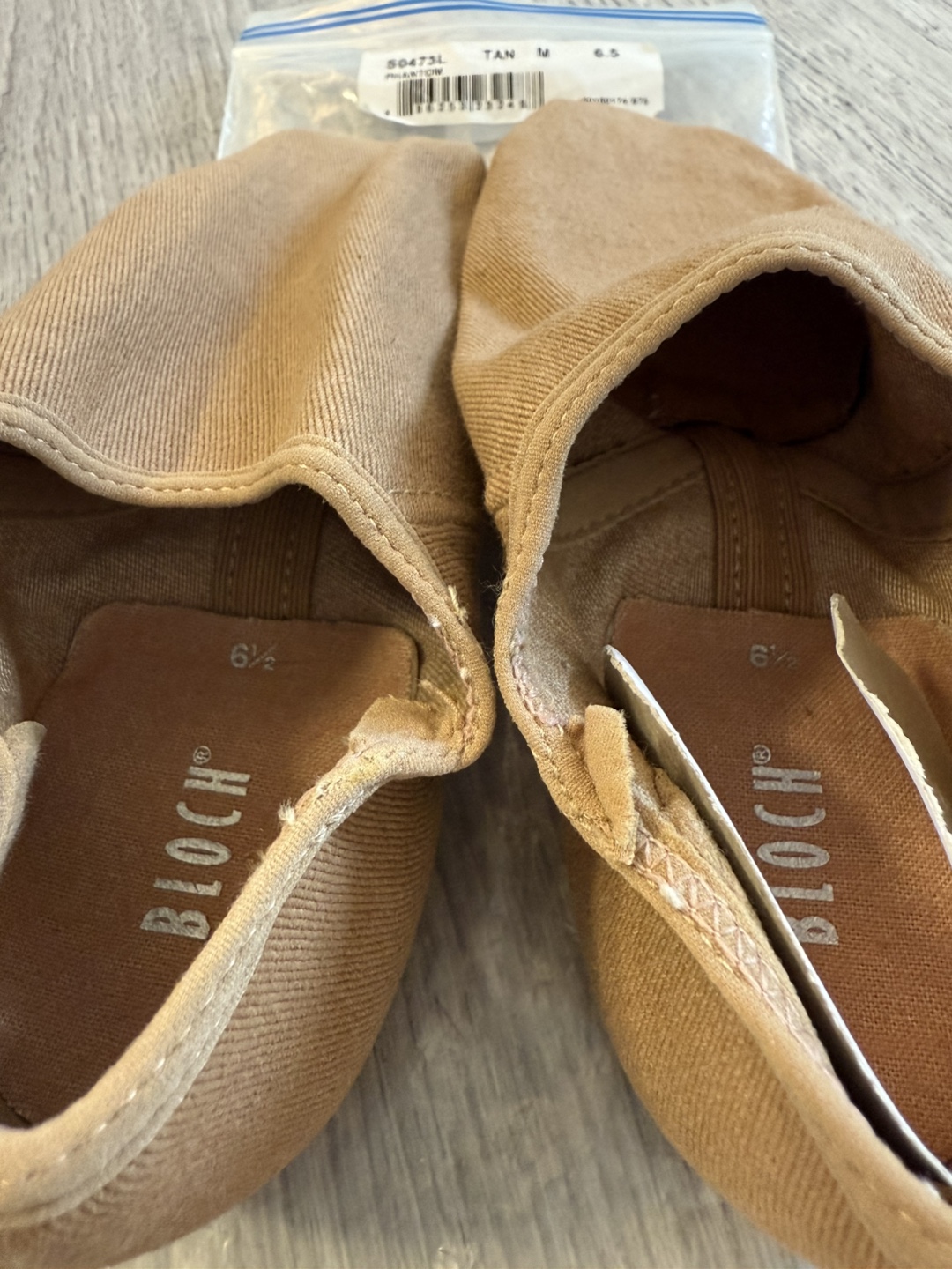 [NEW] Bloch Phantom Jazz Shoes SO473L – Tan, Size 6.5 - photo 4