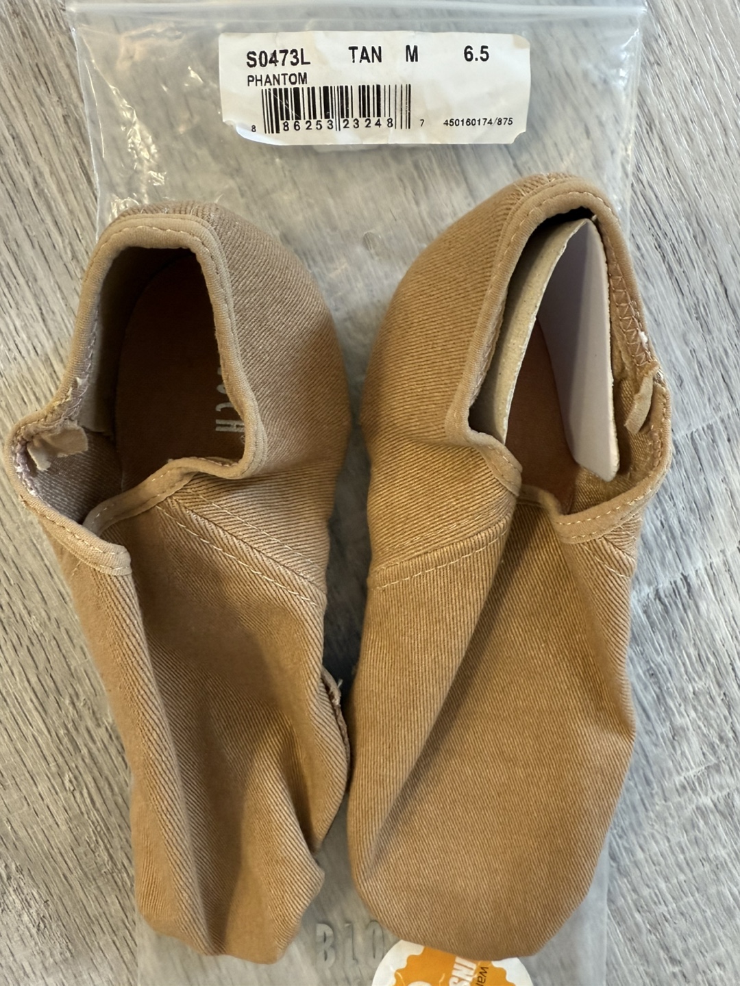 [NEW] Bloch Phantom Jazz Shoes SO473L – Tan, Size 6.5 - photo 2