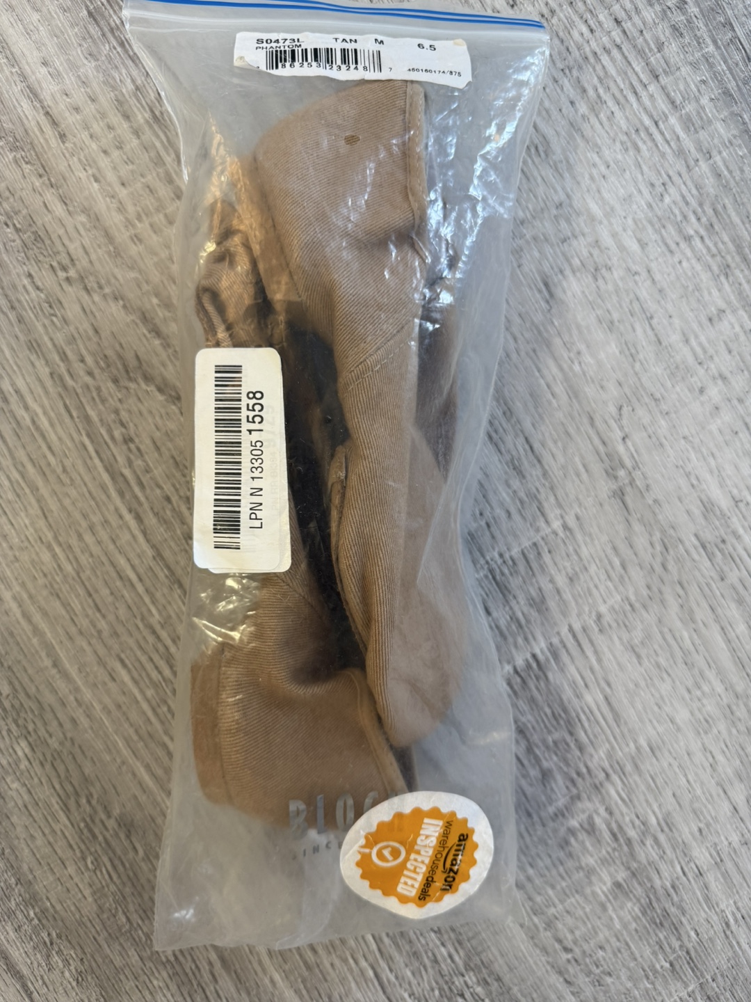 [NEW] Bloch Phantom Jazz Shoes SO473L – Tan, Size 6.5