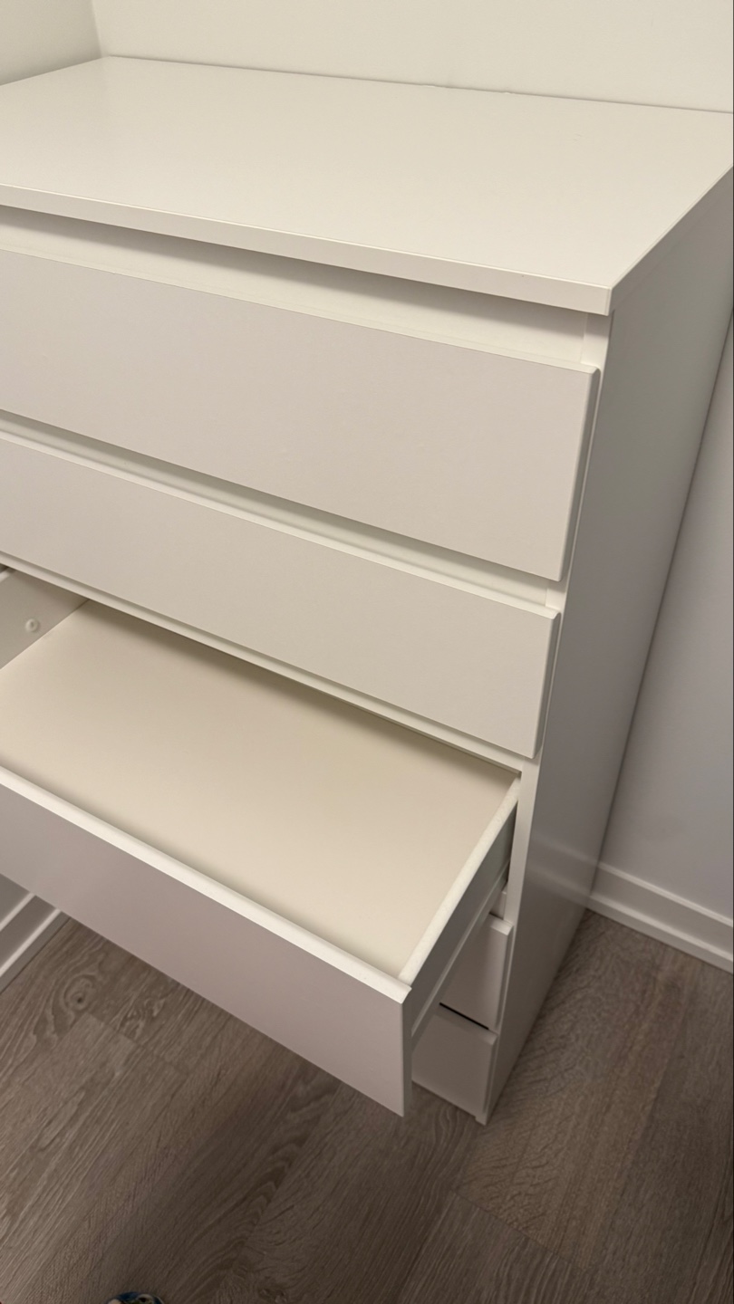 IKEA KULLEN 5-Drawer Chest - White - photo 4