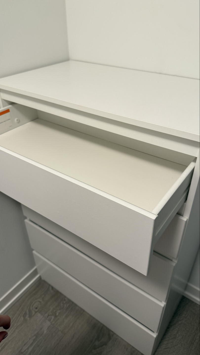 IKEA KULLEN 5-Drawer Chest - White - photo 3