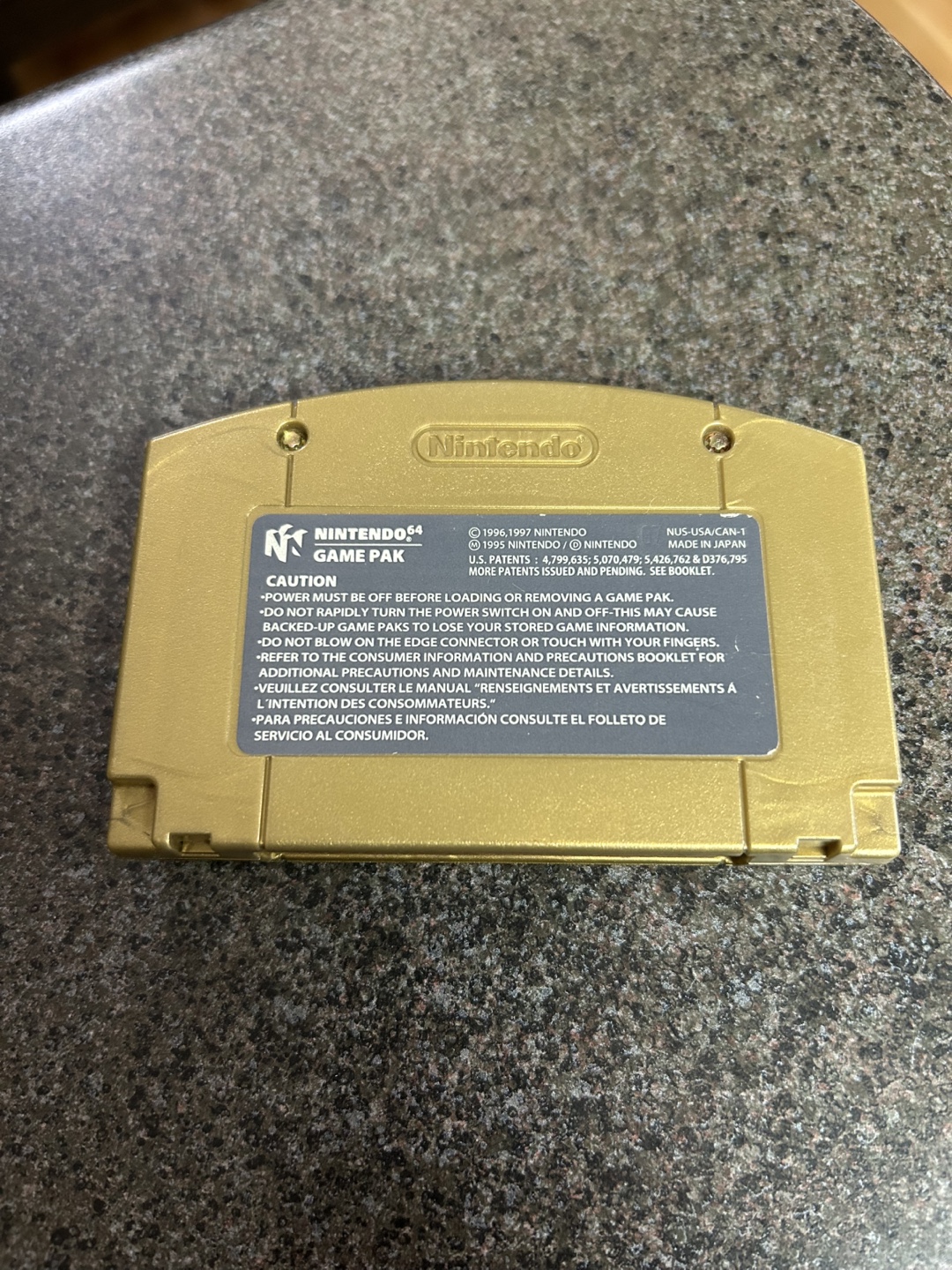 Zelda: Majora’s Mask: Holographic Gold Edition (N64) - photo 2