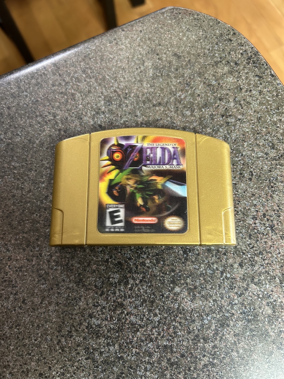 Zelda: Majora’s Mask: Holographic Gold Edition (N64)
