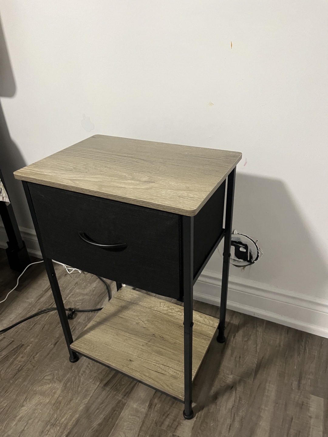 VERMESS Nightstand - Gray Oak - photo 2