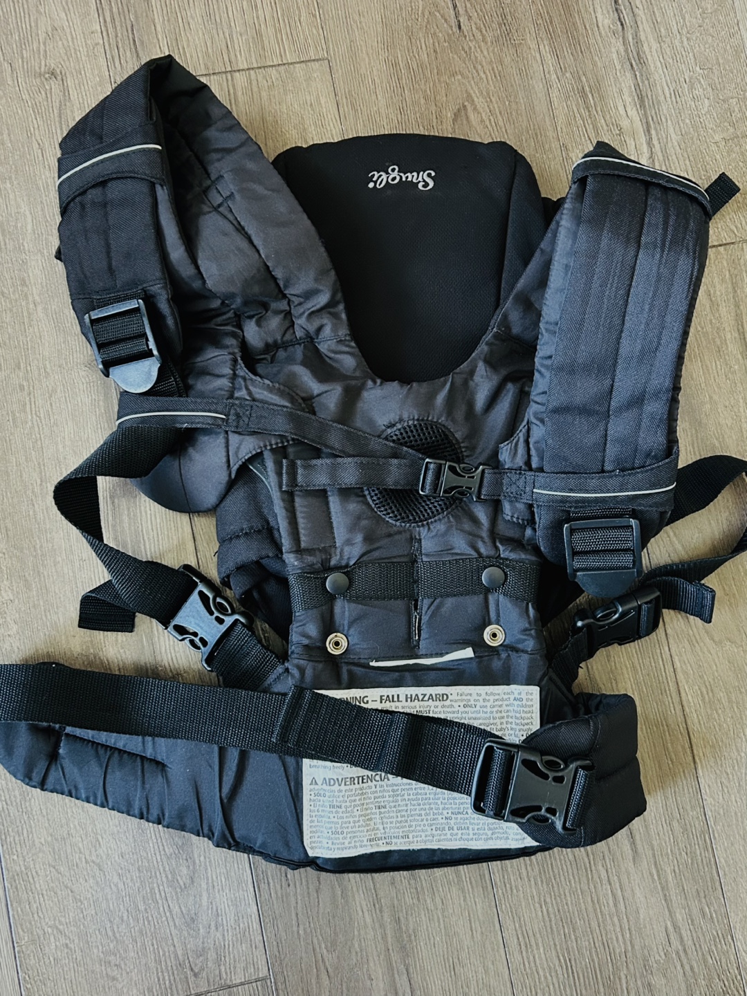 Snugli Baby Carrier - Black - photo 2