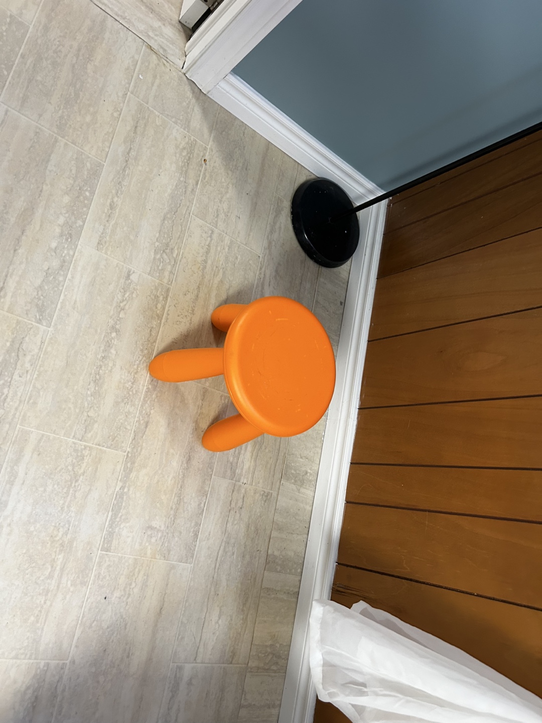 Orange Stool - photo 2