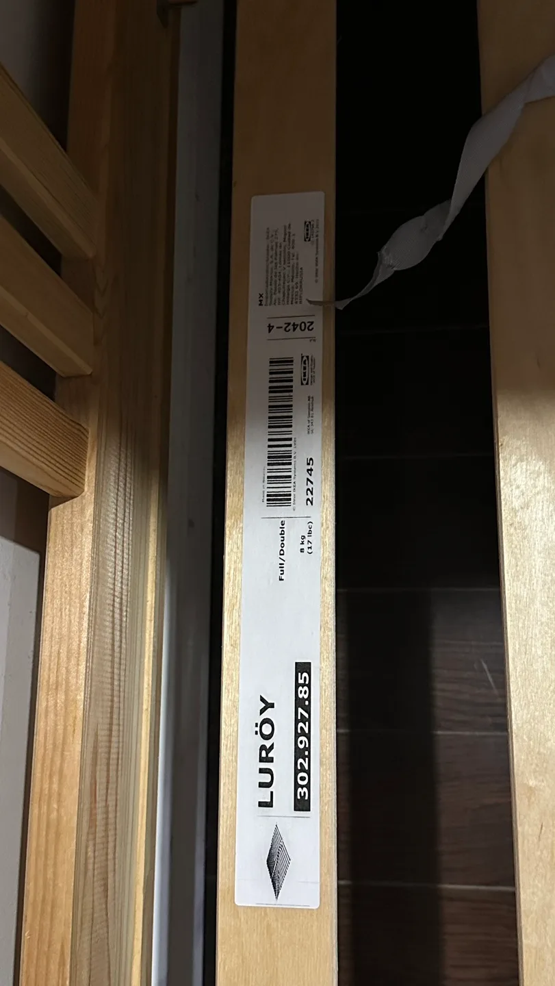 IKEA  Luroy Full/Double Bed Frame image indicator(5)