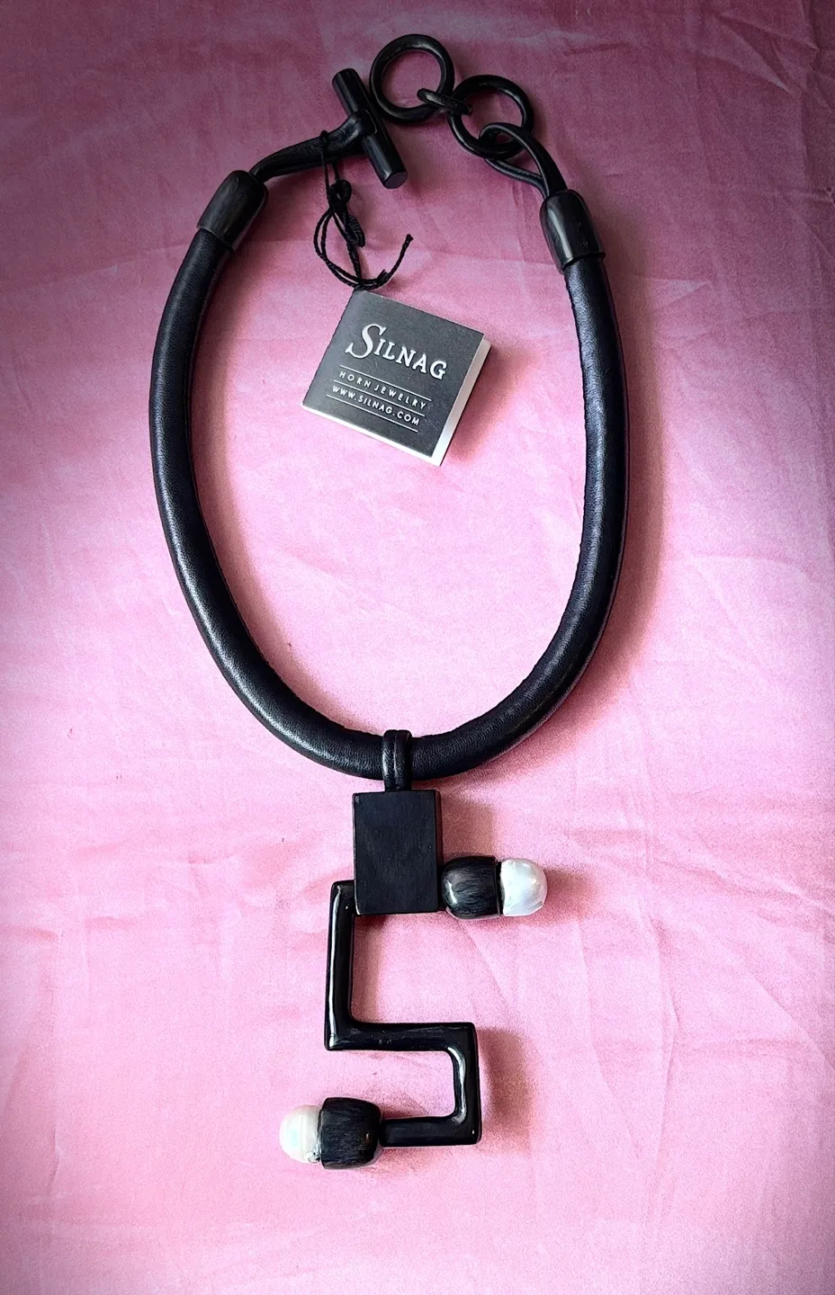 Chunky Necklace - Silnag Horn Jewelry Collection (NEVER WORN) image indicator(2)